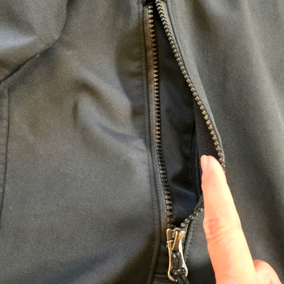 Columbia Men's Softshell Black Hooded Jacket Size Xl - Picture 6 of 8